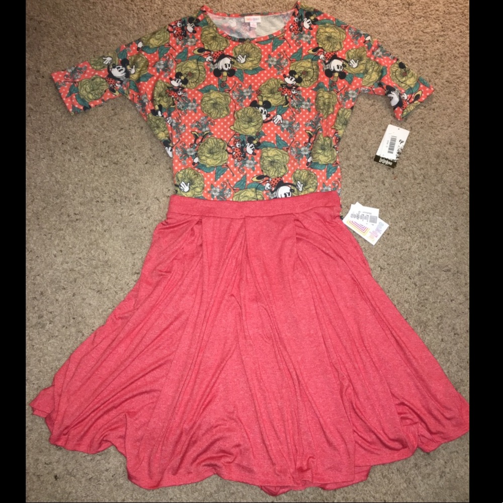 Lularoe Disney Irma and Madison Skirt